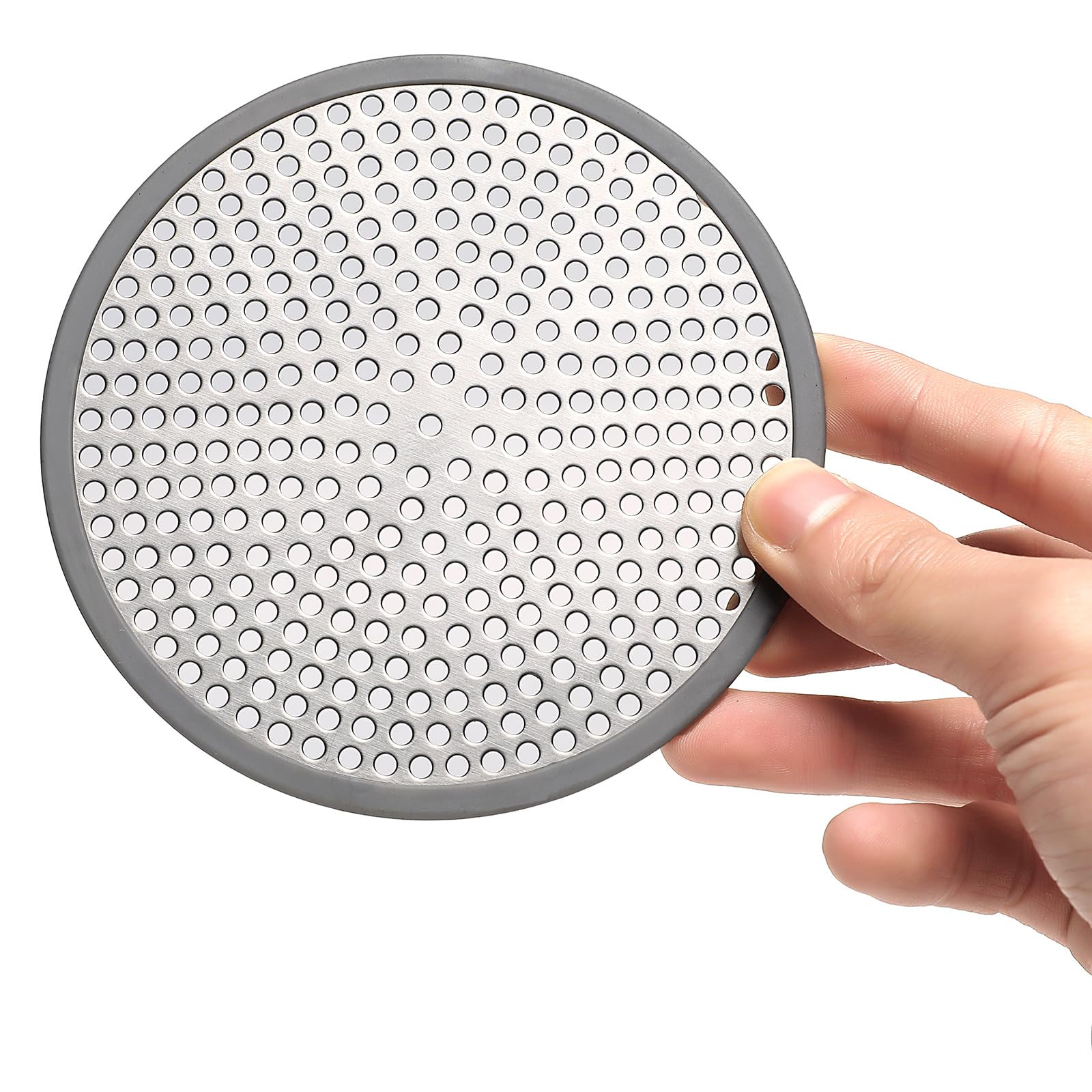 Drain Hair Catcher Strainer Rust-Proof Stainless Shower Drain Covers 304 Steel