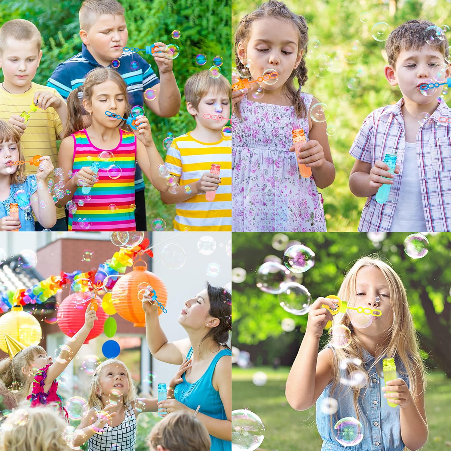 24Pcs Jungle Animal Bubble Wands for Kids Bubbles Party Favors Great for Forest Animals Crazy Theme Party Favors,Animals Party Goodie Bags Filler,School Classroom Prizes for Boy Girl Outdoor Toys