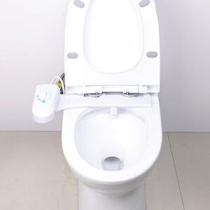 Bidet Attachment for Toilet, Non Electric Self Cleaning Water Sprayer Bidet Toilet Seat Attachment, Self Cleaning Sprayer for Feminine and Posterior Wash (1/2)