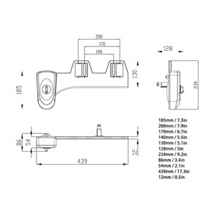 Bidet Attachment for Toilet, Non Electric Self Cleaning Water Sprayer Bidet Toilet Seat Attachment, Self Cleaning Sprayer for Feminine and Posterior Wash (1/2)