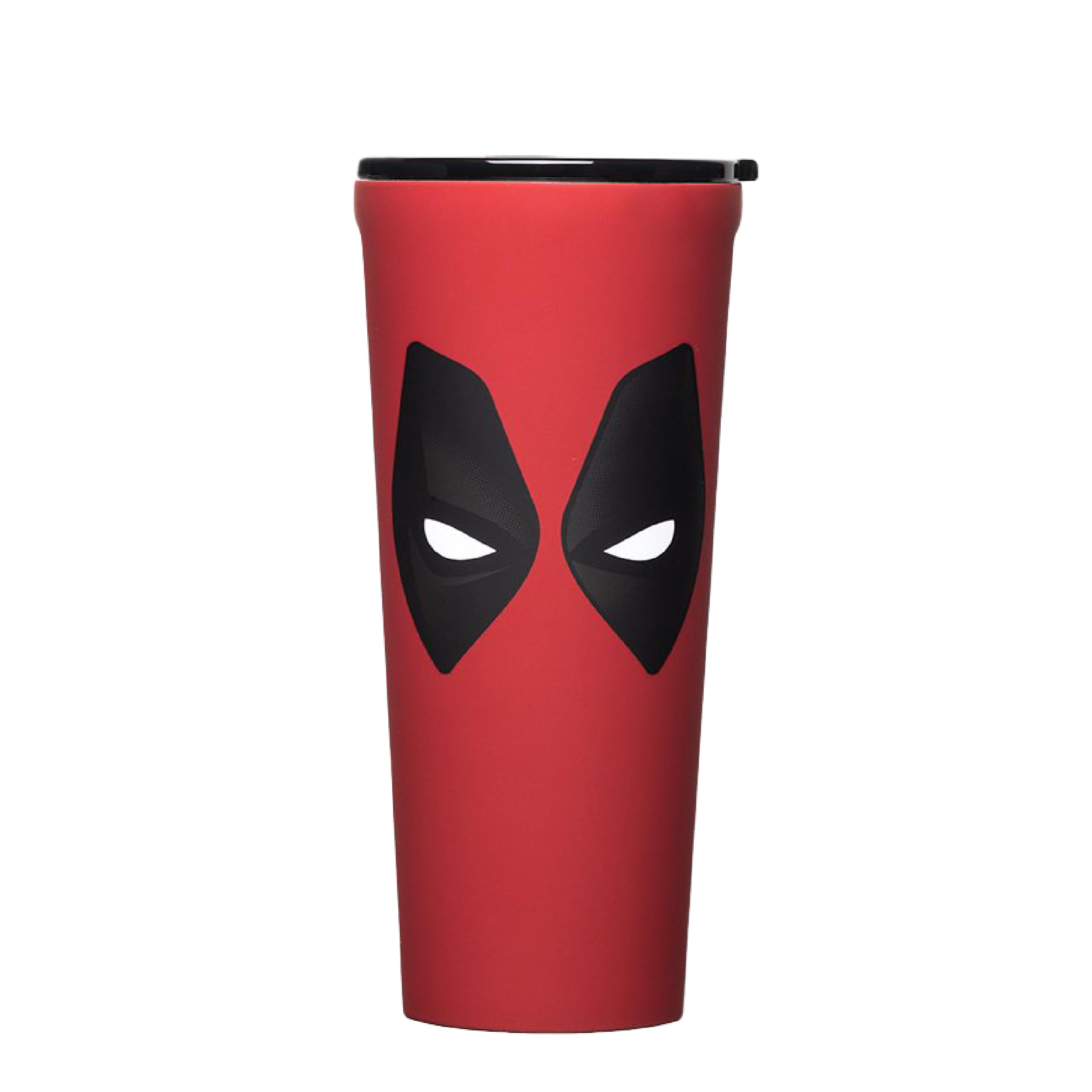 Corkcicle x Marvel Deadpool Insulated Coffee Mug with Lid, 24 oz – Cupholder Friendly Travel Coffee Tumbler Keeps Drinks Cold 9hrs, Hot 3hrs