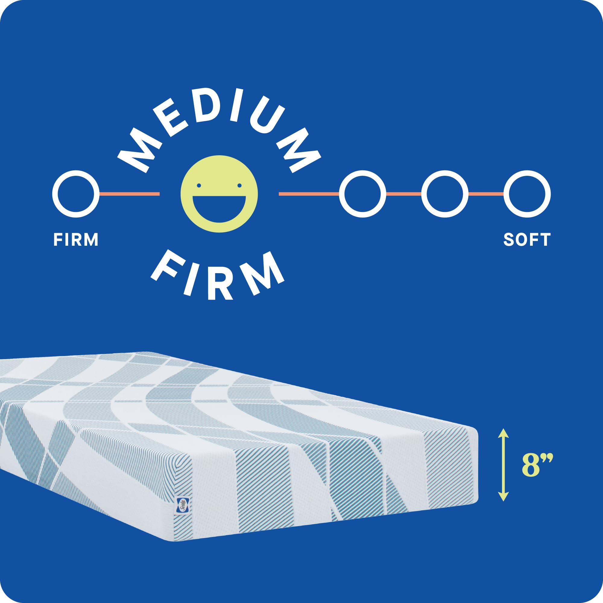 Sealy Dreamlife 8” Foam Mattress-in-a-Box, California King