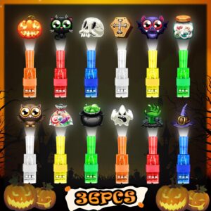 voplintra 36pcs halloween toys - finger lights. ideal halloween party favors for kids. great as prize in party class and trick or treat gift bag stuffers.