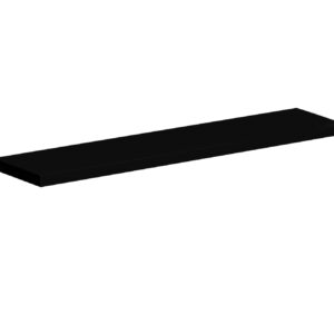 ASIDECOR Medicine Cabinet Replacement Shelves - (Custom) (Black, 13.75" - 1 Pack)