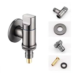 Brass 3-way Filling Wall Mount Into Two Out Water Toilet Bidet Sprayer For Bathroom Accessories