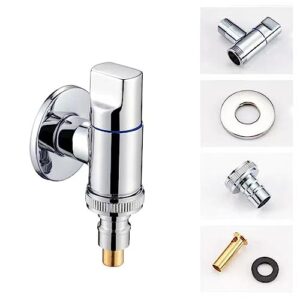 Brass 3-way Filling Wall Mount Into Two Out Water Toilet Bidet Sprayer For Bathroom Accessories