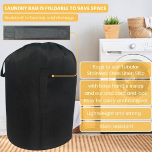 "Extra Large Heavy Duty Laundry Bag for Travel, Locking Drawstring Closure, Large Bags Will Fit a Laundry Basket or Hamper and Strong Enough to Carry up to Three Loads of Clothes 1 Bags"CAT "