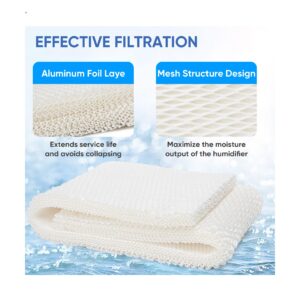 BIHARNT MAF2 Humidifier Filter Compatible with Aircare Esscik Air MiostAIR MA0800 MA08000 MA0601 and Replacement for Kenmore 15408 154080 17006, 4 Pack