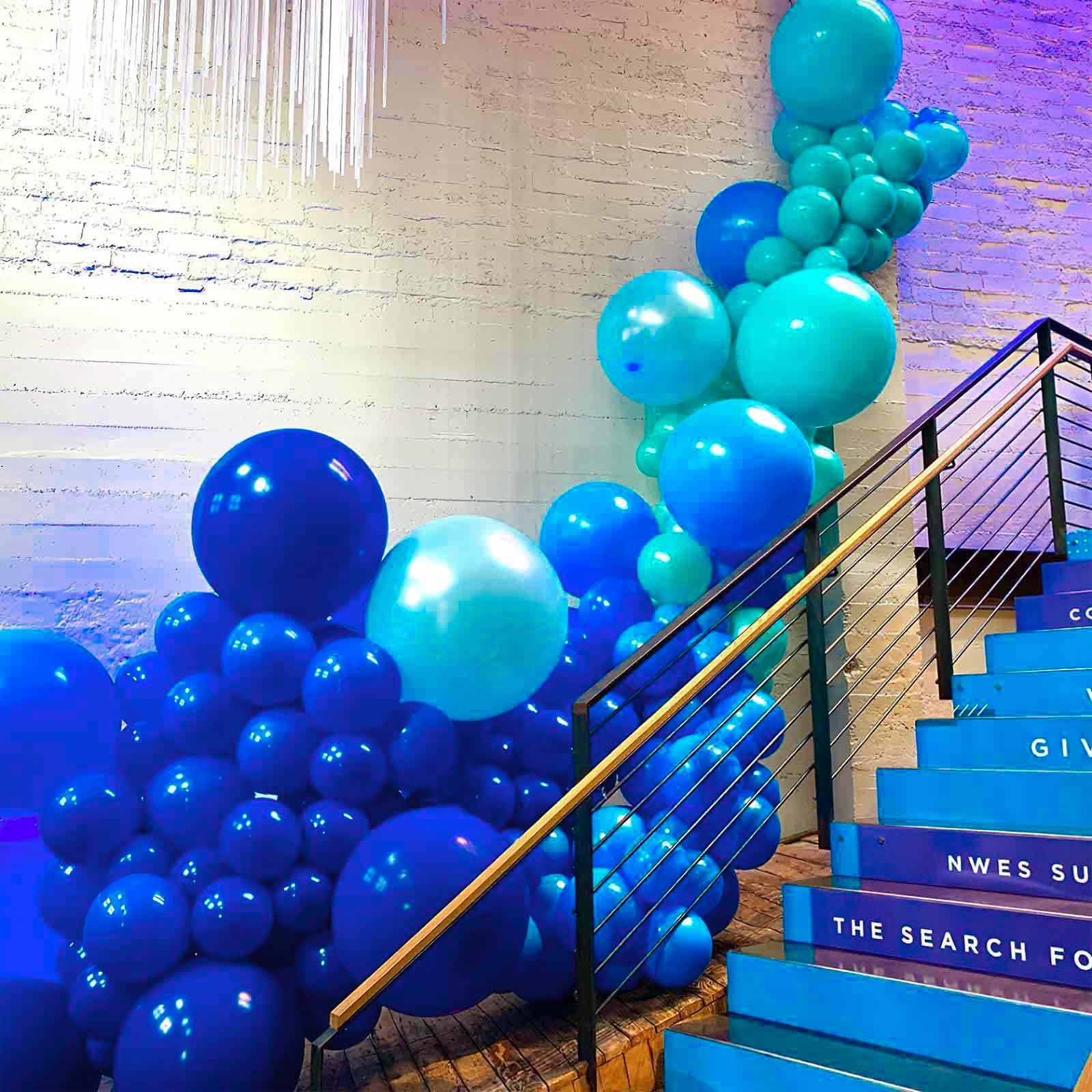 PartyWoo Royal Blue Balloons 100 pcs 12 Inch Blue Balloons Dark Blue Balloons for Birthday Graduation Baby Shower Baseball Independence Day Memorial Day Anniversary Blue Party Decorations Blue-Y59