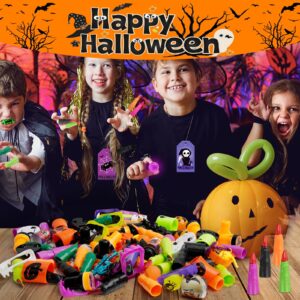 220Pcs Halloween Party Favors, 12 Pack Gloves Stuffed Toys Bulk, Non-Candy Halloween Prefilled Toys for Kids Trick or Treat, Halloween Gifts for Boys Girls School Classroom Prizes Party Supplies