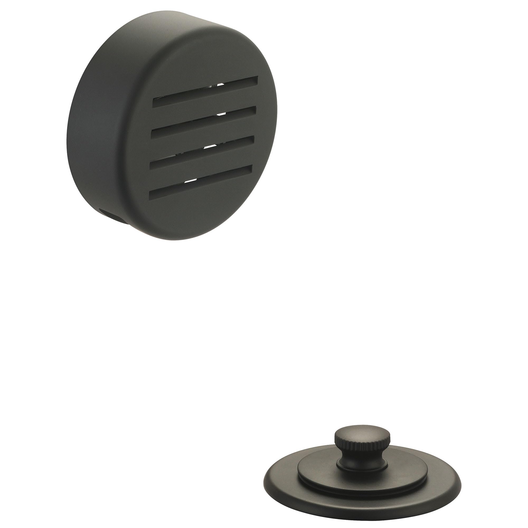 Olympia D-820T-MB Overflow and Waste Drain Trim Kit Matte Black