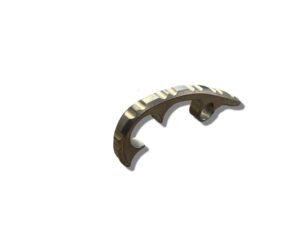 metonboss tumbled bronze ano titanium gear backspacer for spyderco para 3