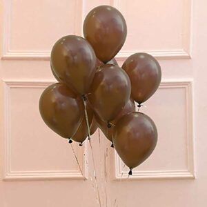 Fall Balloons/Fall Bridal Shower Decorations Brown Orange Gold/Fall Birthday Decorations/Thanksgiving Party Wedding 20pcs Brown Orange Balloons