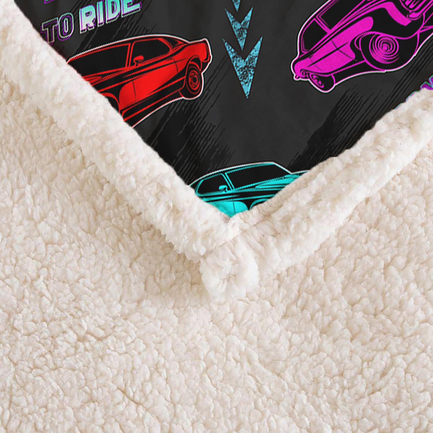 AILONEN Racing Car Throw Blanket,Fast and Furious Extreme Sport Games Cozy Soft Sherpa Fleece Blanket for Kids Boys,Cartoon Sports Car Sherpa Blanket, 59 x 47 Inches