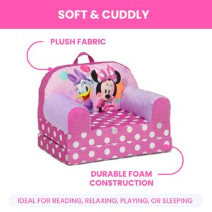 Delta Children - Minnie Mouse Cozee Buddy Flip-Out Kids Chair, Pink