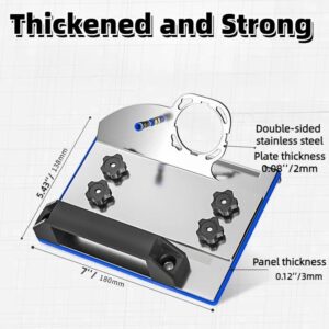 Angle Grinder Stand, 45 Degree Tile Chamfering Tool, Angle Grinder Holder Tile Tools, Adjustable Angle Grinder Bracket for 100-Type Angle Grinder