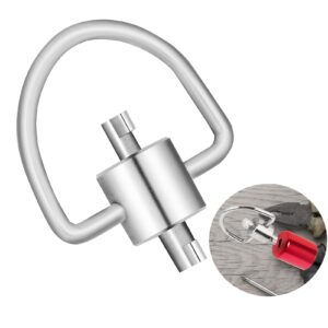 hvac refrigerant locking cap key，versatile hvac service tools – essential for secure installation and removal of 410a and r22 refrigerant safety caps