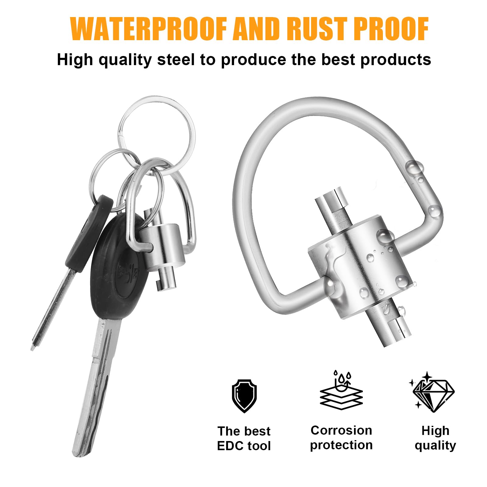 HVAC Refrigerant Locking Cap Key，Versatile HVAC service tools – Essential for Secure Installation and Removal of 410A and R22 Refrigerant Safety Caps