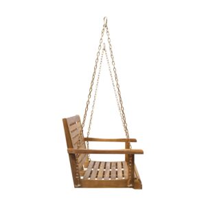 Christopher Knight Home Outdoor Acacia Wood Porch Swing,Brown/Teak