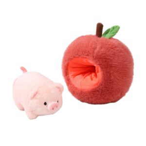 TIANCHANGZC Lovely Pig Stuffed Animal Plush Pillow 9.8Inch Funny Detachable Pig Toy Soft Plushie Pillow Cute Animal Ornaments Party Decor Birthday Gift for Boys and Girls