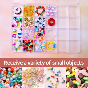 Bead Organizer, Clean Organizer Box, 24 Grids Beading Storage, Craft Organizers and Storage