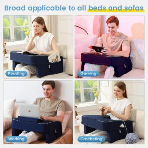 Keduwa Reading Pillow for Gaming,Lap Desk Pillow for Laptop，Arm Rest Pillow for Reading, Working, Crocheting, Playing Steam Deck Switch or Sitting in Bed,Sofa