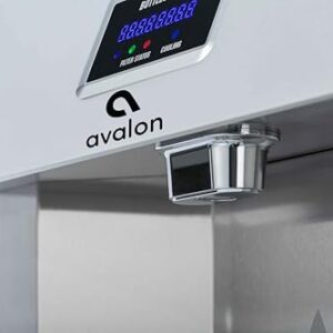 Avalon Wall Mounted Water Fountain with Bottle Filling Station, High Capacity Cooling, Sensor Dispensing, Self Cleaning, Digital Bottle Counter Display, Dual Filtration, ADA Compliant