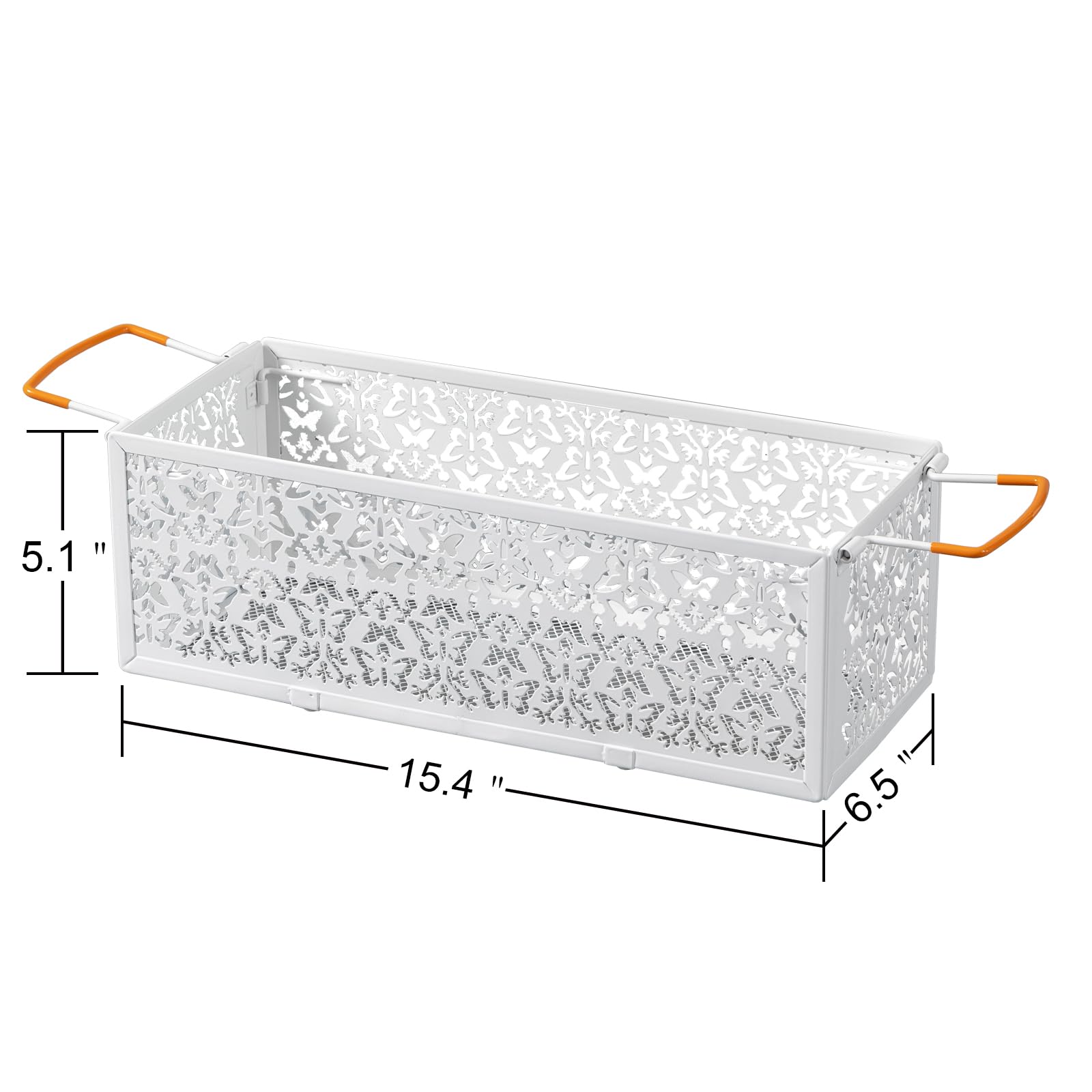 OhuaCason Toilet Paper Holder for Small Bathroom Storage: Toilet Paper Storage Basket for Small Spaces Apartment - White