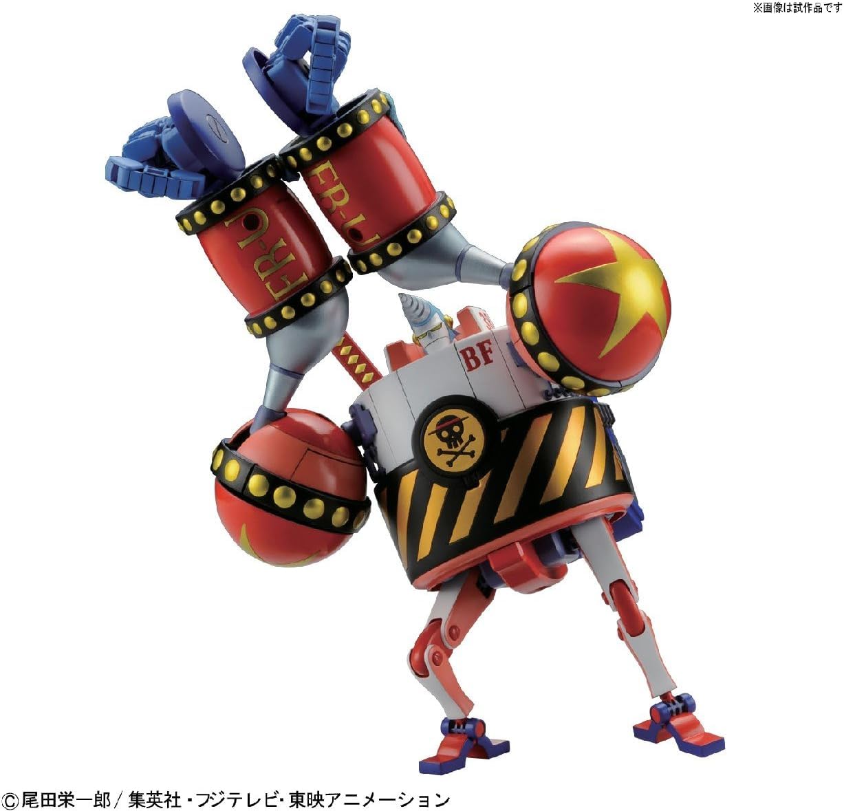 BANDAI SPIRITS Best Mecha Collection One Piece Shogun Frankie Color Coded Plastic Model