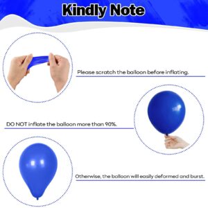 Blue Black Balloons 60 Pcs Royal Blue Black and Metallic Silver Confetti Balloons 12 Inch Video Game Outer Space Balloon for Boys Men Boss Graduation Retirement Baby Shower Birthday Party Decorations