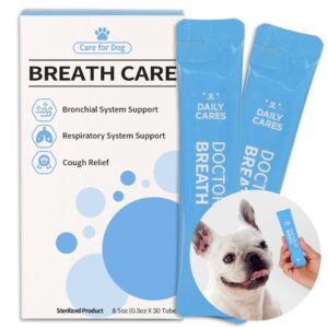 doctorby breath bronchial supplements for dogs for dry, wet & barkly pet cough