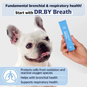 DoctorBy Breath Bronchial Supplements for Dogs for Dry, Wet & Barkly Pet Cough