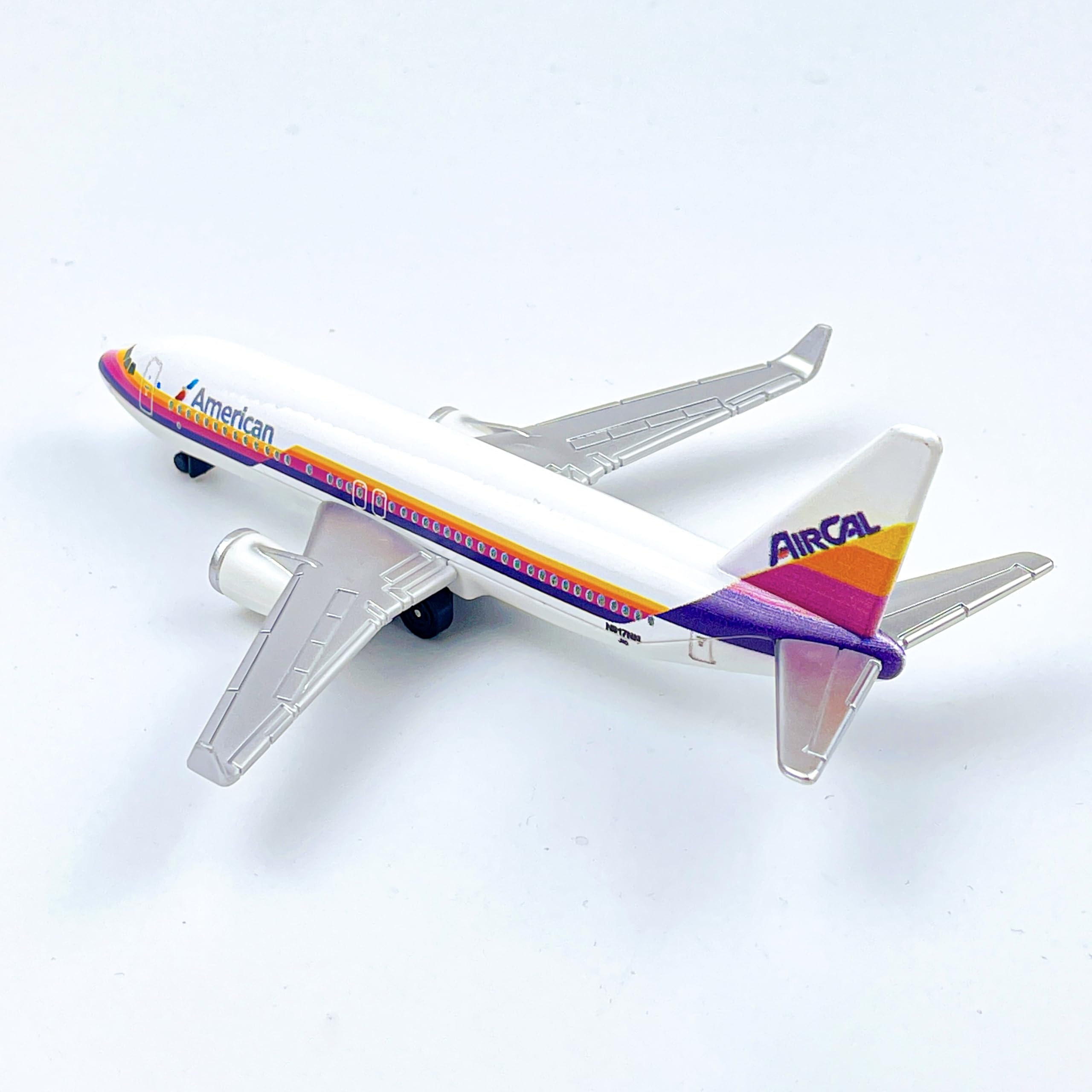 AVIAMUSE American Aircal Airplane Model, Die-cast Single Planes Model Aircraft Suitable for Collection