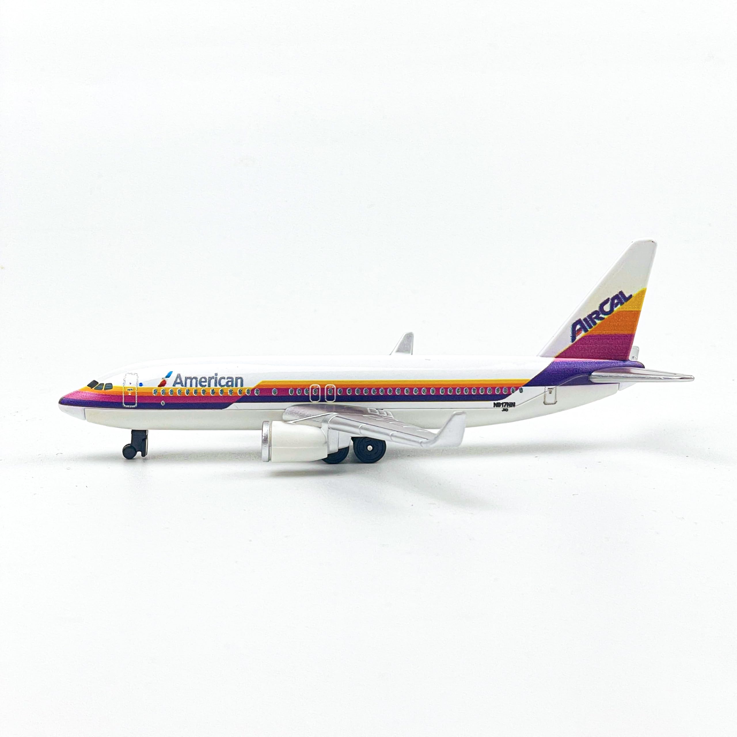 AVIAMUSE American Aircal Airplane Model, Die-cast Single Planes Model Aircraft Suitable for Collection