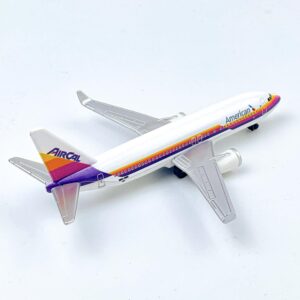 AVIAMUSE American Aircal Airplane Model, Die-cast Single Planes Model Aircraft Suitable for Collection