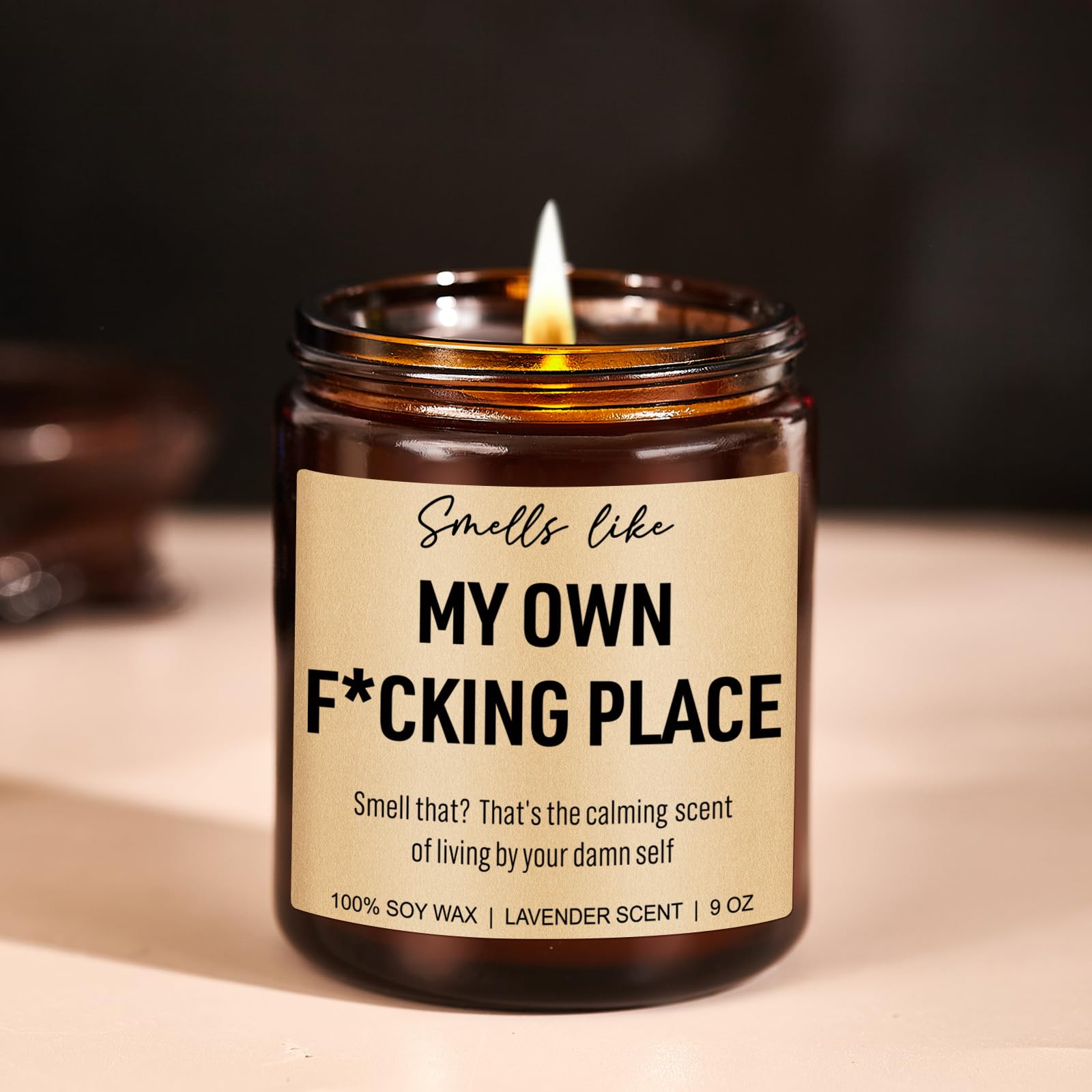 Younift Funny Housewarming Candle, House Warming Gifts New Home Gifts Ideas, Housewarming Gifts for Men, Women, Closing Gifts for Home Buyers, New Homeowner Gifts, New Apartment Gifts, New House