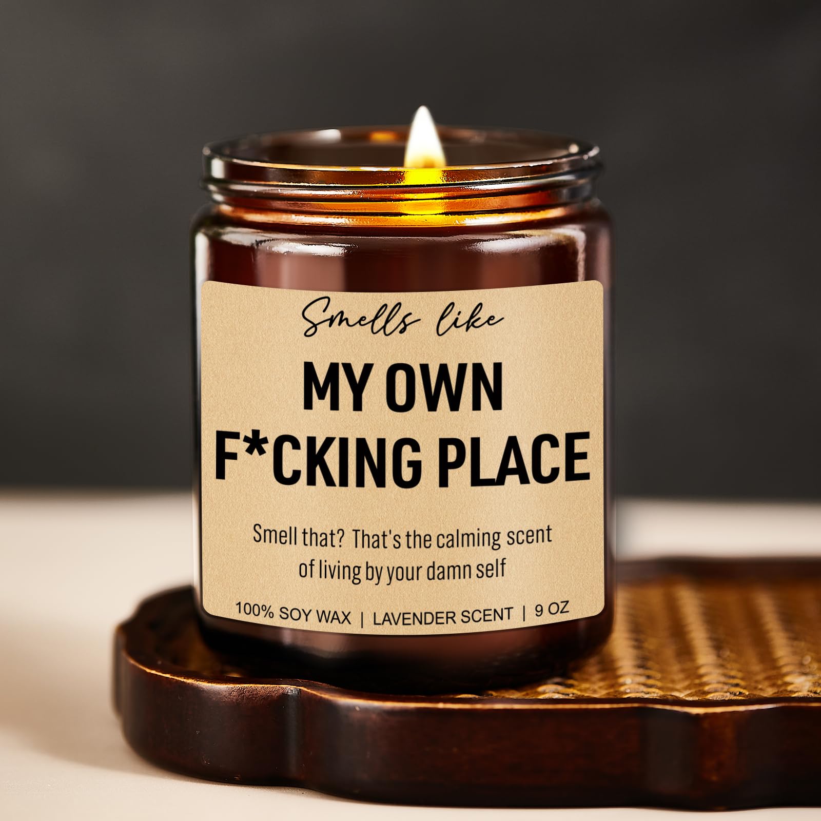 Younift Funny Housewarming Candle, House Warming Gifts New Home Gifts Ideas, Housewarming Gifts for Men, Women, Closing Gifts for Home Buyers, New Homeowner Gifts, New Apartment Gifts, New House