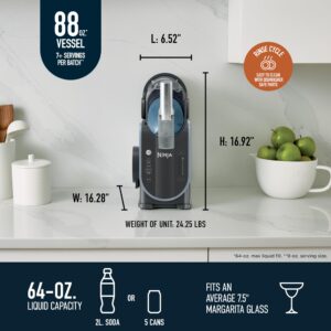 Ninja SLUSHi Professional Frozen Drink Maker with RapidChill Technology, Frozen Drink & Slushie Machine, 5 Preset Programs, Frozen Margaritas, Frappés, and More, Grey, FS301C, (Canadian Version)