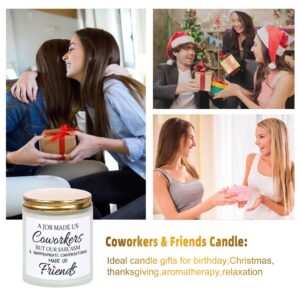 MOASITN Funny Farewell Candle Gifts for Coworker,Goodbye Gifts for Colleague Leaving,New Job,Going Away,Retirement,Thank you Gift,Present for Work Besties,Best Friend,Female,Male at Birthday,Christmas