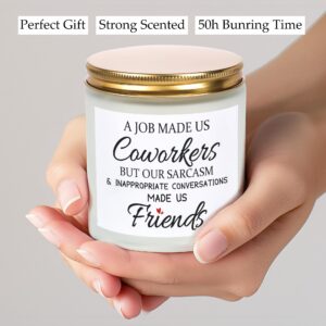 MOASITN Funny Farewell Candle Gifts for Coworker,Goodbye Gifts for Colleague Leaving,New Job,Going Away,Retirement,Thank you Gift,Present for Work Besties,Best Friend,Female,Male at Birthday,Christmas