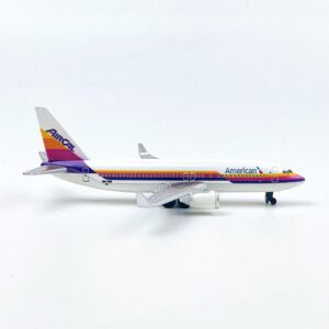 AVIAMUSE American Aircal Airplane Model, Die-cast Single Planes Model Aircraft Suitable for Collection