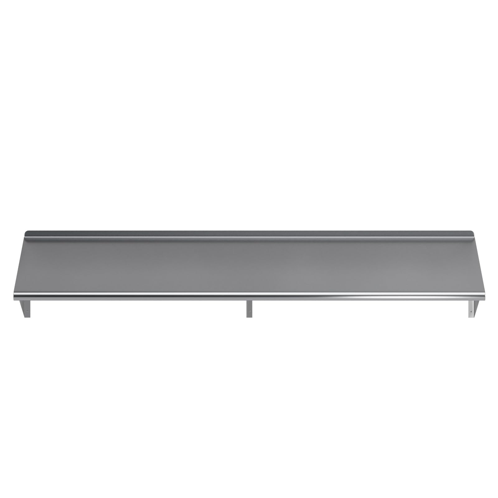 AmGood 18" x 72" Stainless Steel Wall Shelf | NSF | Garage, Laundry, Storage, Utility Room