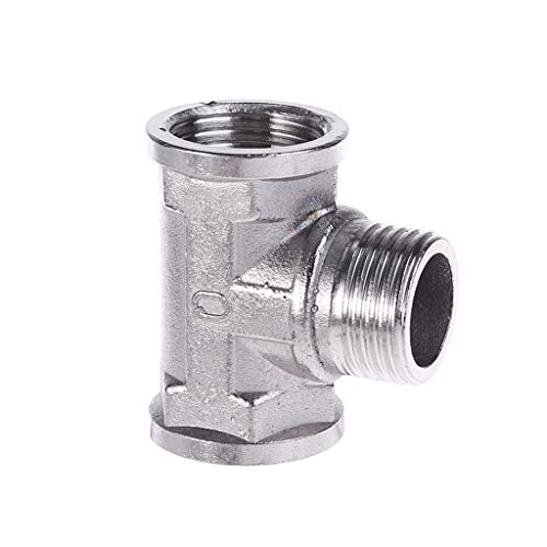 CHENATING Toilet T Adapter 2 T-Valve 304 For Bath Bidet Sprayer Shower For Connecting Hose Bathroom