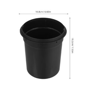 Luxshiny Trash Can Inner Bucket Replacement Plastic Garbage Can Inner Bin 3L Round Wastebasket Bucket Rubbish Container for Home Office Hotel