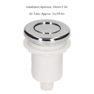 Garbage Disposal Air Switch Kit with ABS Material - Safe and Easy Installation for Kitchen Sinks, Bathtubs, and More