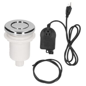 garbage disposal air switch kit with abs material - safe and easy installation for kitchen sinks, bathtubs, and more