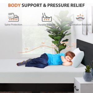 HWGEBY Full Mattress,10 Inch Medium Firm Mattress, Gel Memory Foam Mattress, Cool to Sleep and Pressure Relief, Certipur-Us Certified, Memory Foam Mattress,Full Size Mattress in a Box