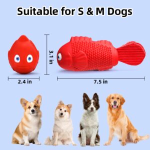 YINEYA Dog Toys for Aggressive Chewers, Dog Chew Toys for Aggressive Chewers, Indestructible Dog Toy, Tough Dog Toys, Durable Dog Toys, Squeaky Dog Toys, Puppy Teething Toys, Pet Toys, Puppy Toys