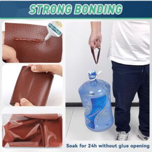 Leather Glue Adhesive, Leather Glue Repair, Leather Glue for Purses, Car Seat, Shoes and Sofa, Bonding Between Leather and Leather, Leather and Substrates of Different Materials