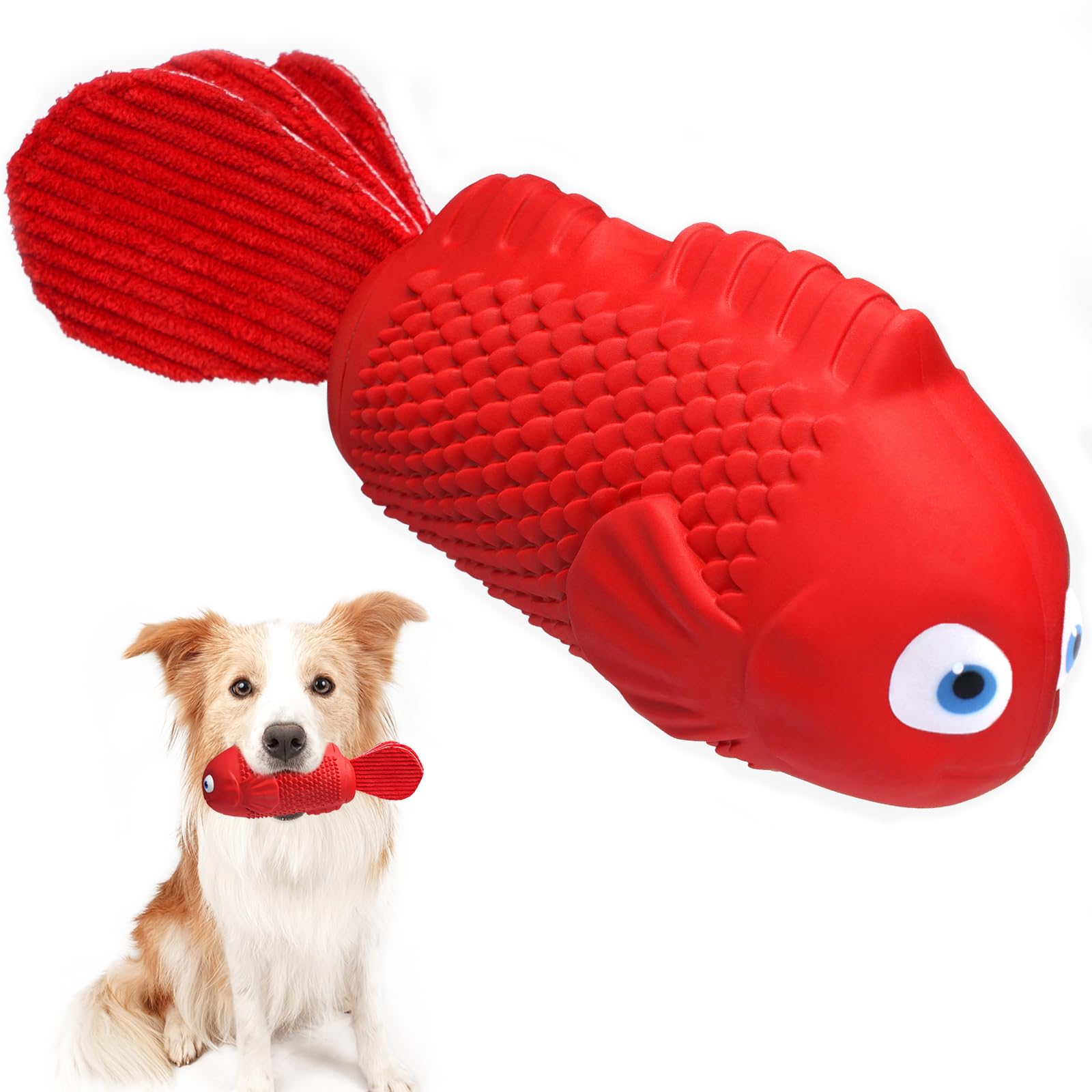 YINEYA Dog Toys for Aggressive Chewers, Dog Chew Toys for Aggressive Chewers, Indestructible Dog Toy, Tough Dog Toys, Durable Dog Toys, Squeaky Dog Toys, Puppy Teething Toys, Pet Toys, Puppy Toys